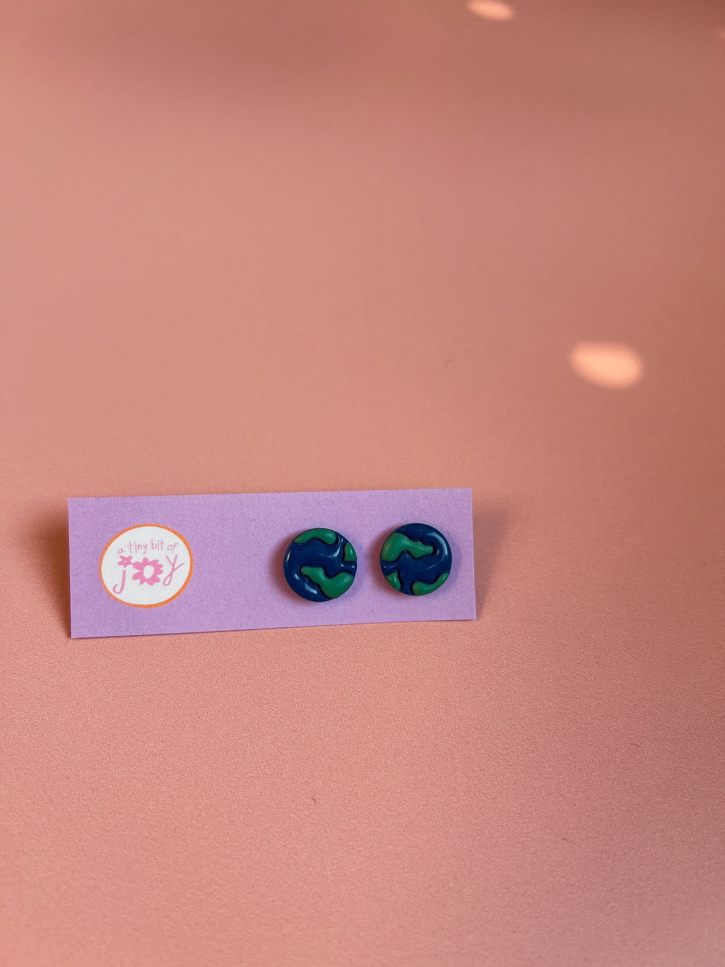 Handmade Polymer Clay Back-to-School Stud Earrings