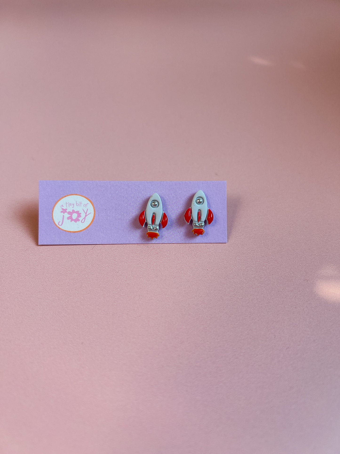 Handmade Polymer Clay Back-to-School Stud Earrings