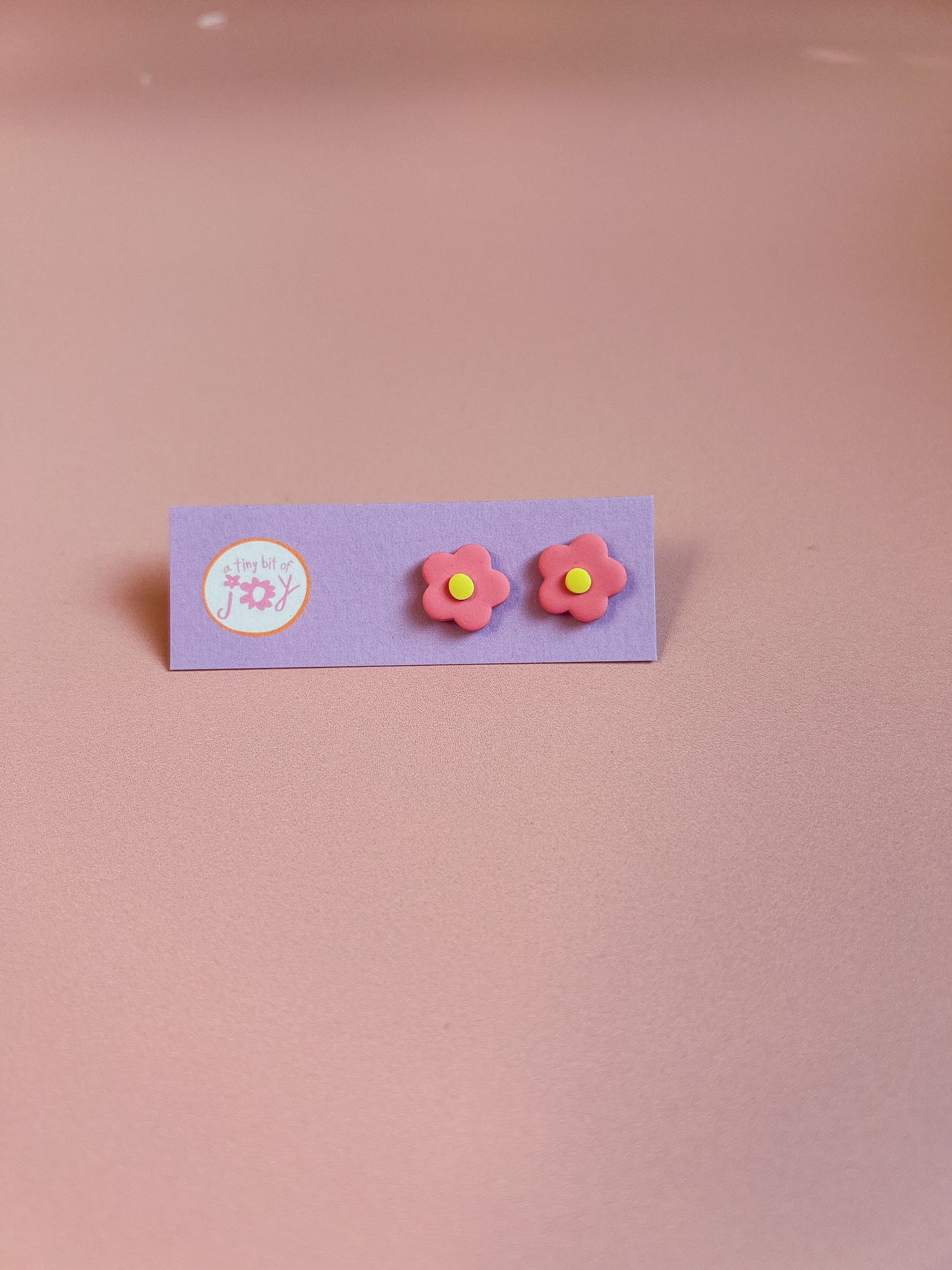 Handmade Polymer Clay Back-to-School Stud Earrings