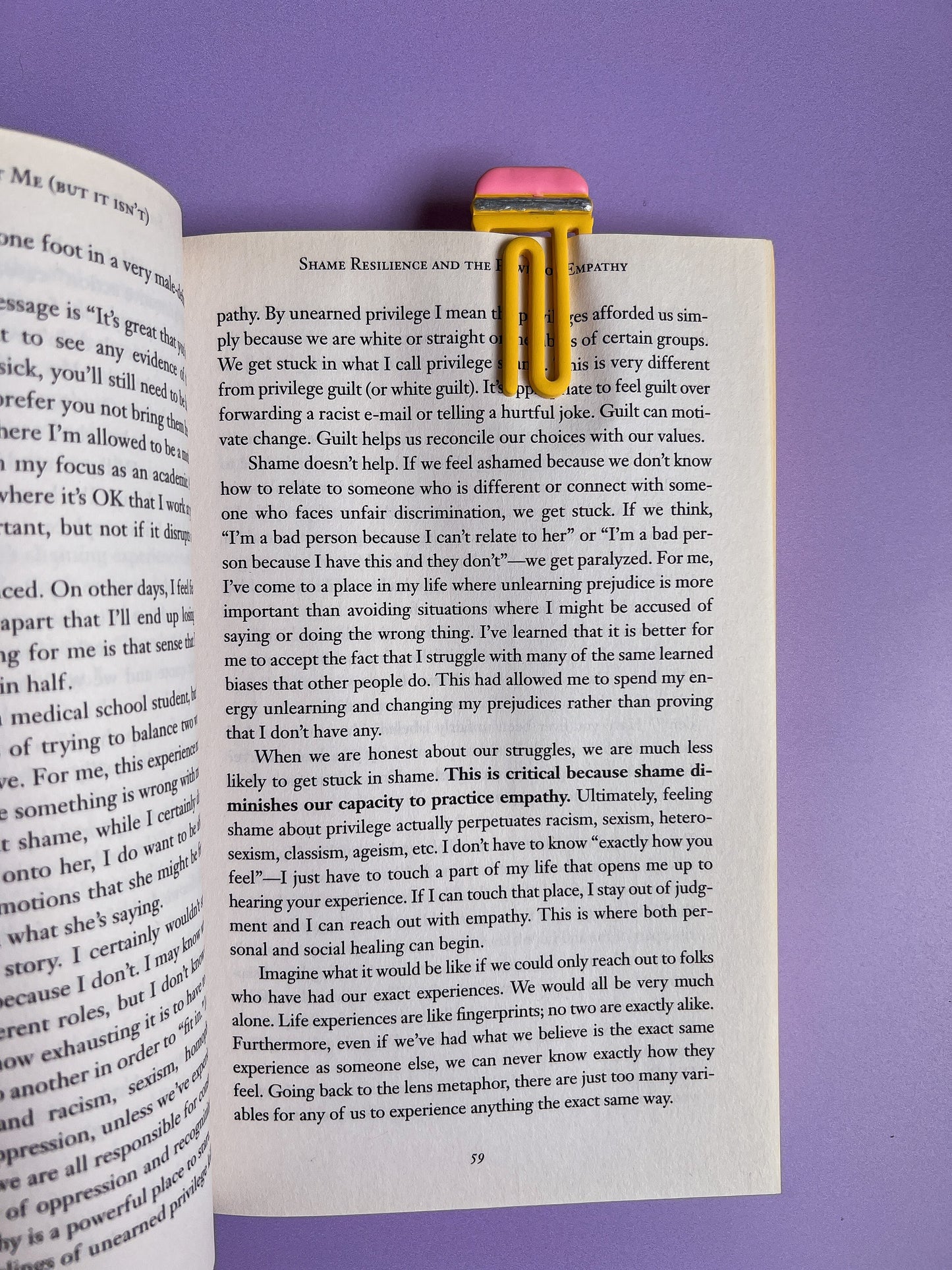 Handmade Polymer Clay Pencil Bookmark