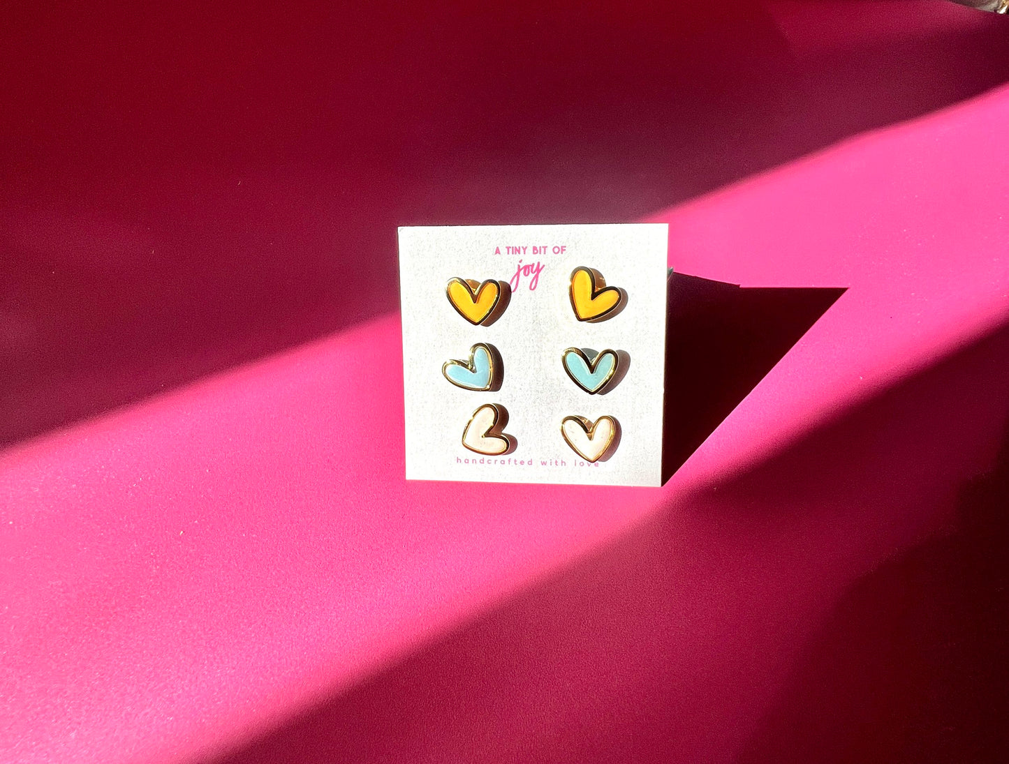 Heart Stud Pack